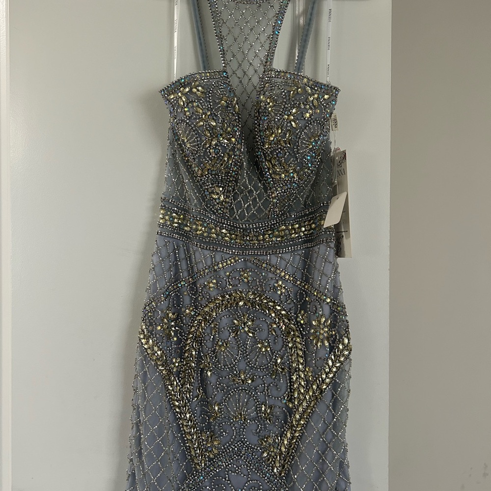 Vienna Prom Beaded pale lavender Dress